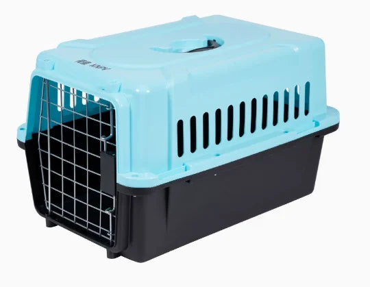 Pet Travel Carrier for Cats and Dogs ABS Large Capacity Portable Cage Lightweight Cat Bag Essential Pet Supplies