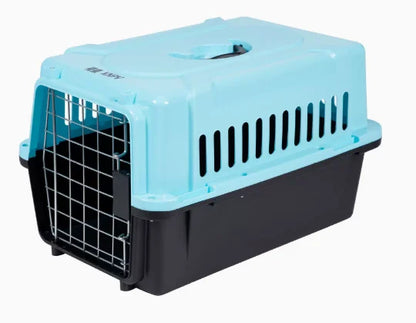 Pet Travel Carrier for Cats and Dogs ABS Large Capacity Portable Cage Lightweight Cat Bag Essential Pet Supplies
